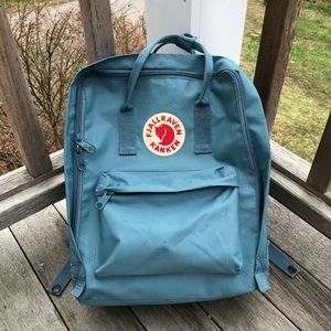 Light Blue Fjallraven Kanken Backpack